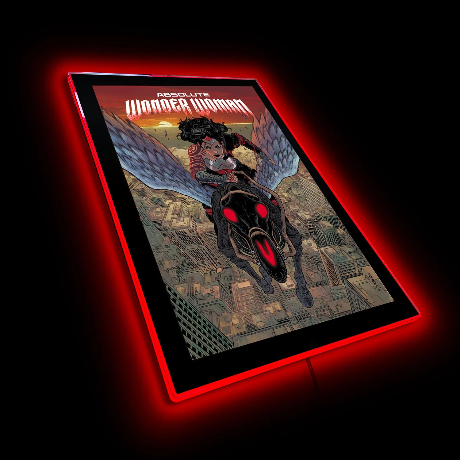 ABSOLUTE WONDER WOMAN LED Brandlite Wall Light - Image 3