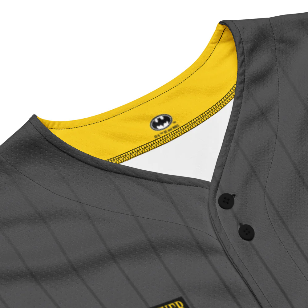BATMAN (1989) Pale Moonlight Baseball Jersey - Image 5