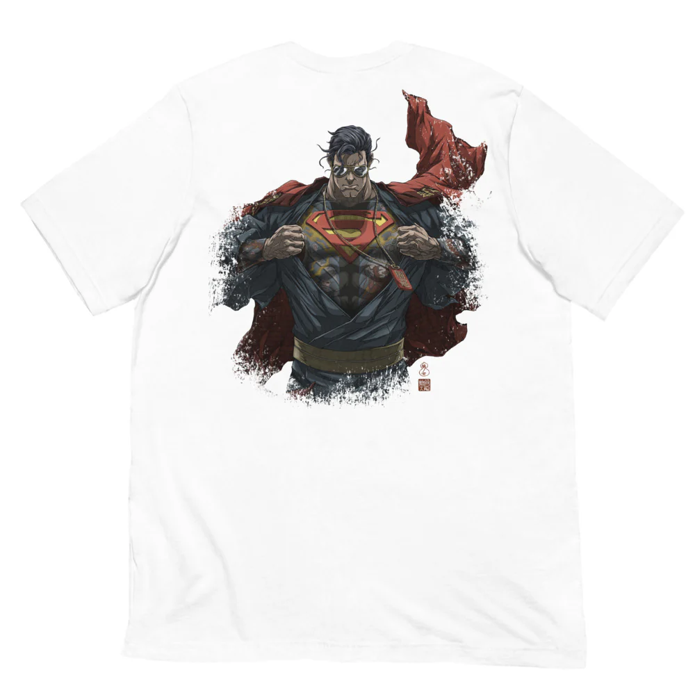 BATMAN NINJA VS. YAKUZA LEAGUE Batman vs. Superman T-Shirt - Image 2