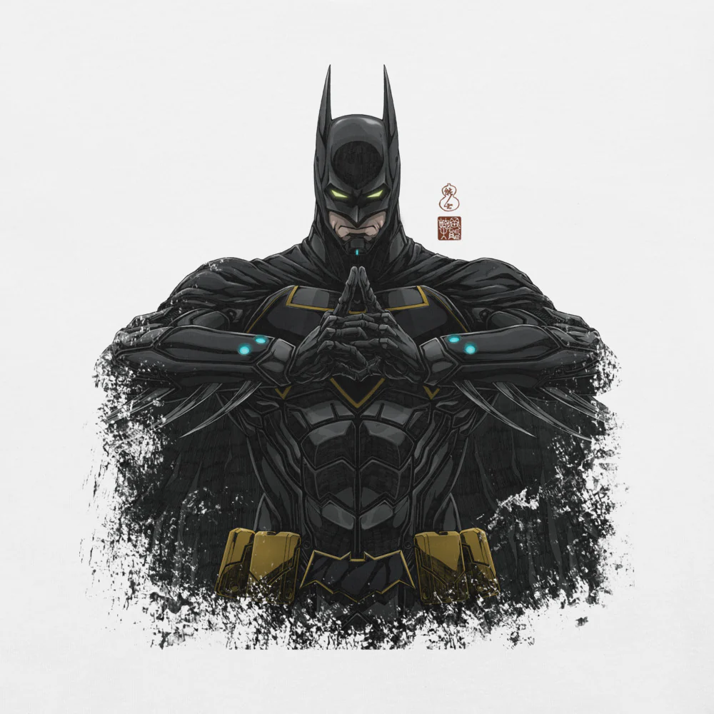 BATMAN NINJA VS. YAKUZA LEAGUE Batman vs. Superman T-Shirt - Image 3