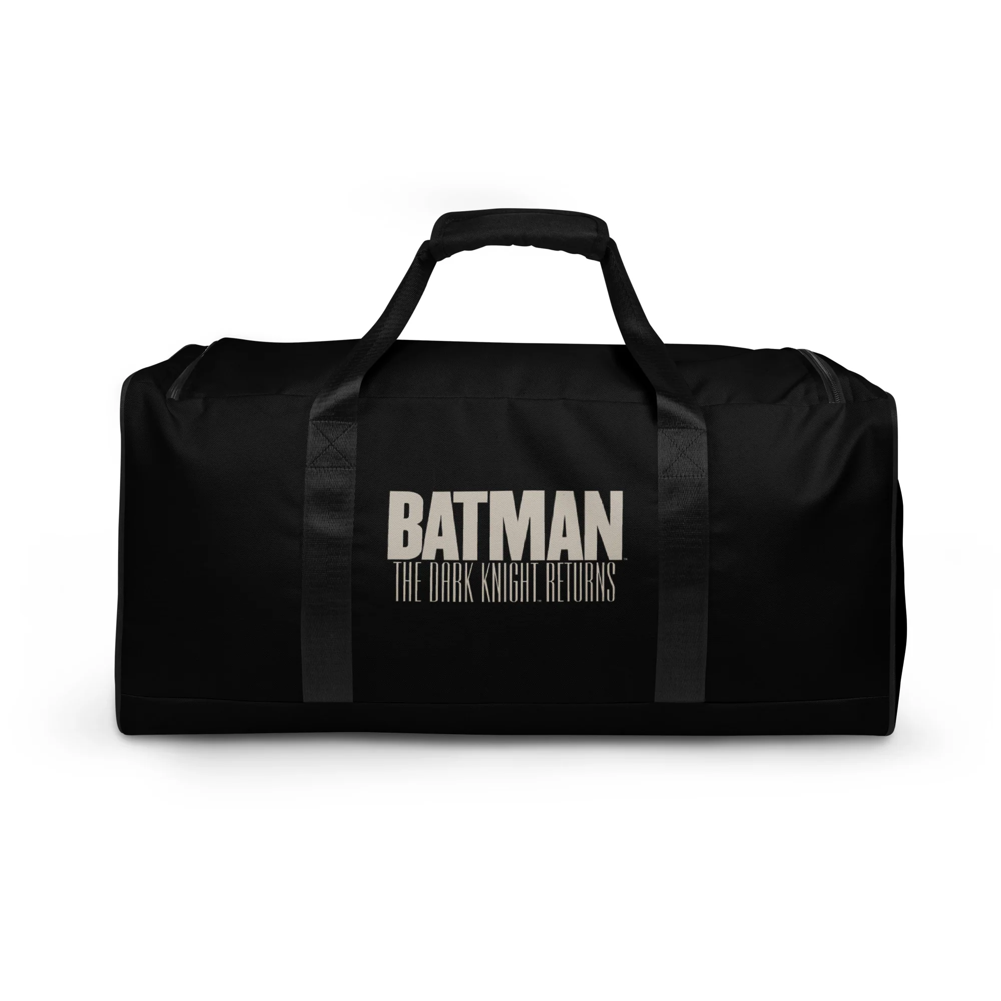 Batman Bag: The Dark Knight Returns Duffel with Bat-Signal & DC Logo - Image 4