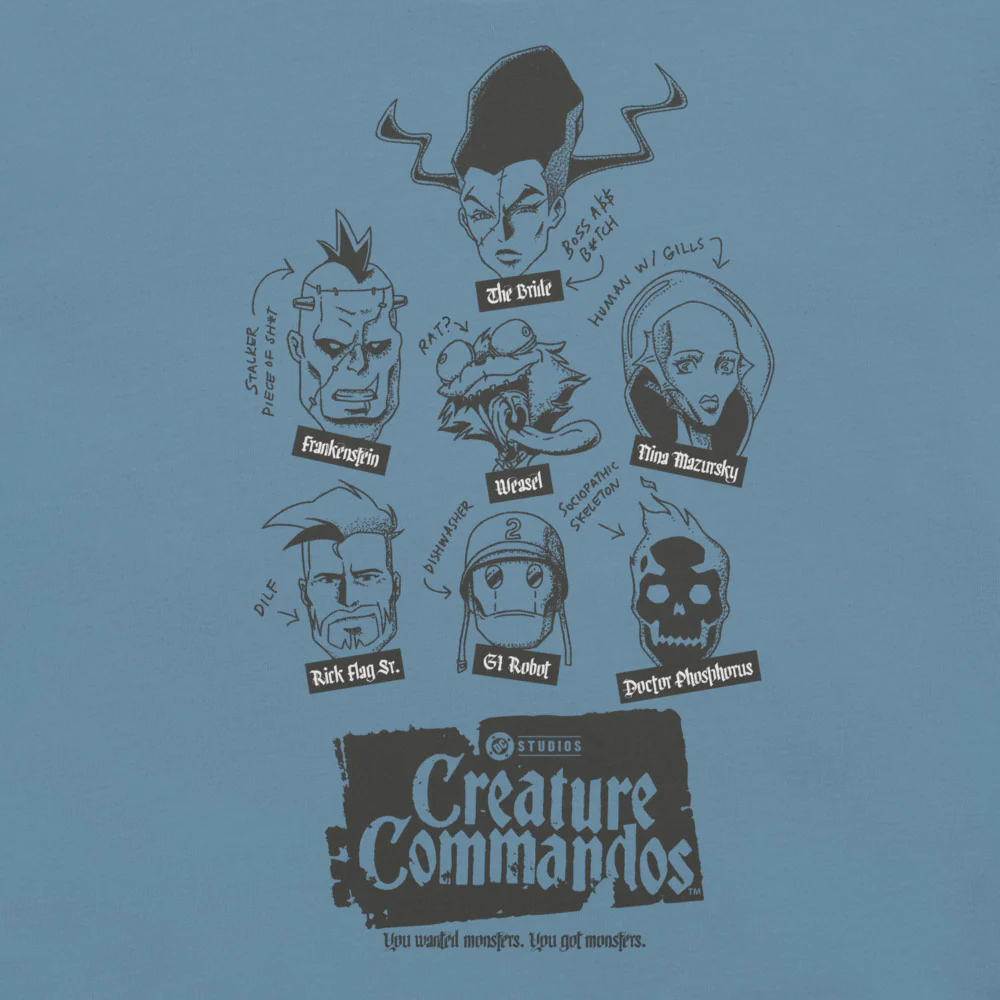 CREATURE COMMANDOS Inside Dope T-shirt - Image 6