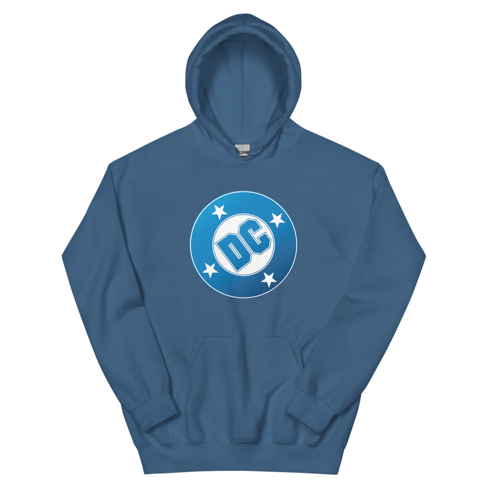 DC Blue Logo Hoodie - Image 13