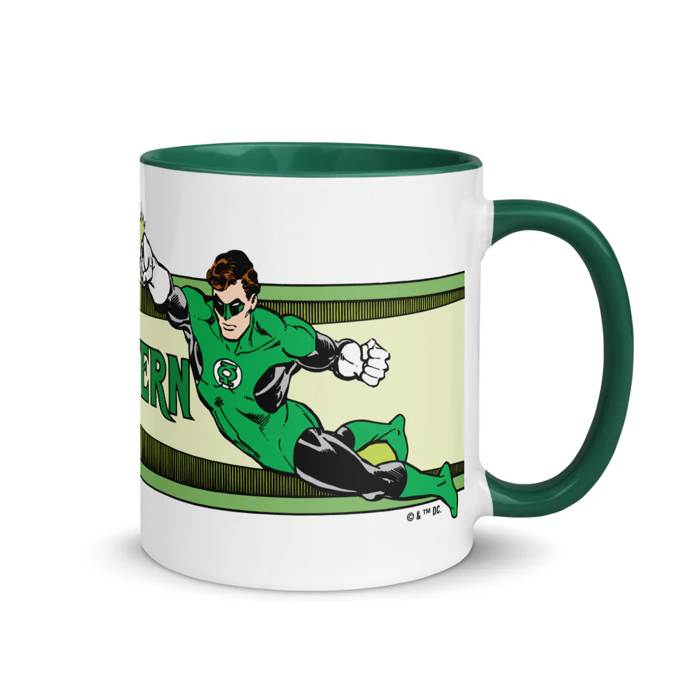 GREEN LANTERN Power Battery Two-Tone Mug - Image 3
