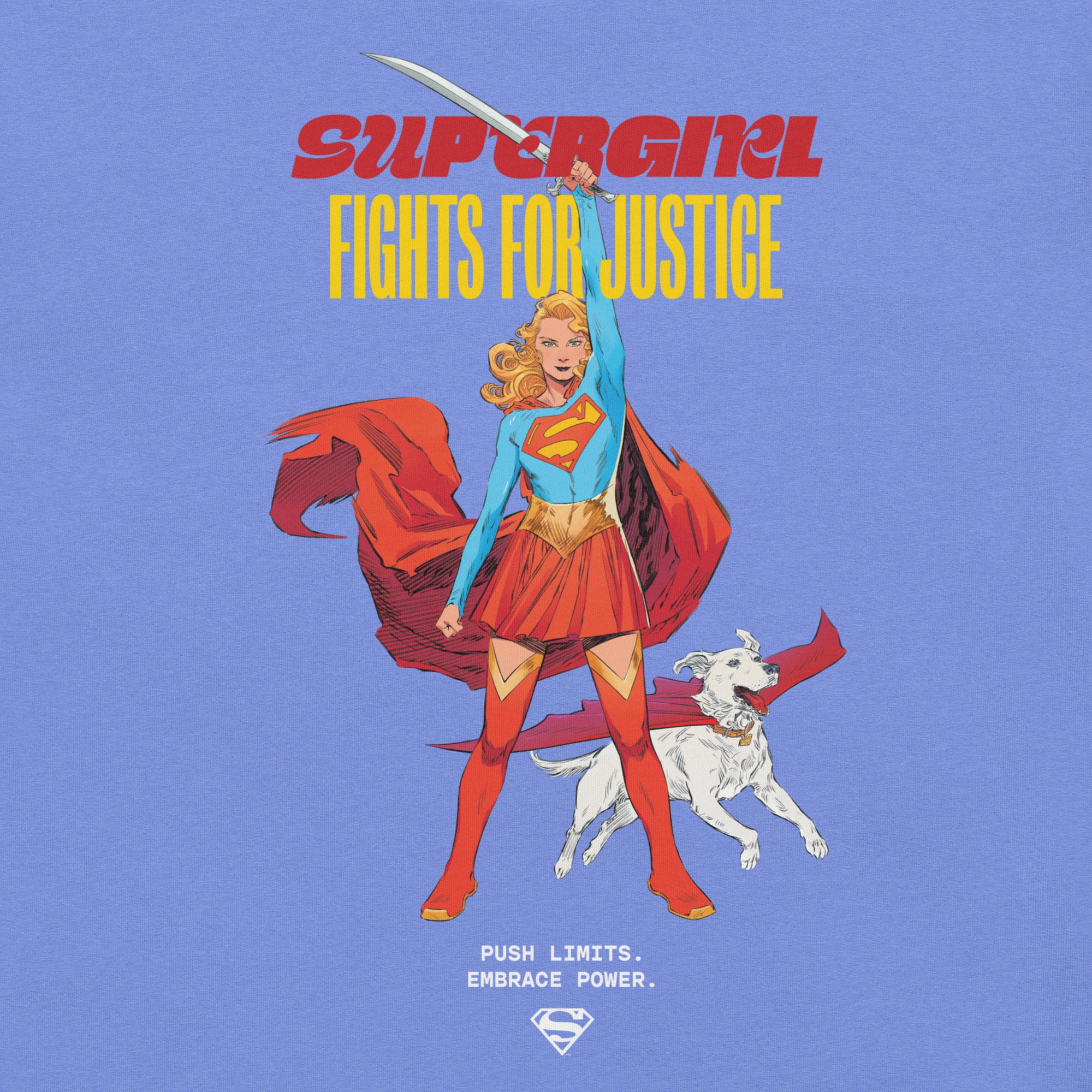SUPERGIRL T-shirt Fights for Justice - Image 3