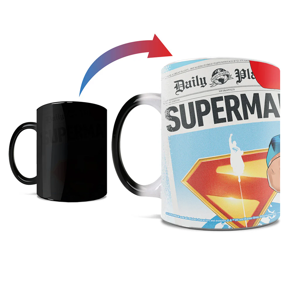 SUPERMAN (2025 Movie) A Man Can Fly Morphing Mugs® Heat-Sensitive Mug - Image 4