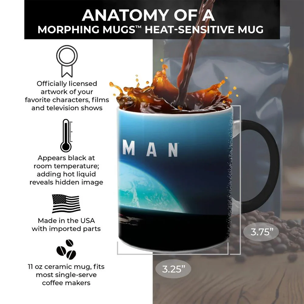 SUPERMAN (2025 Movie) Superman & Krypto Morphing Mugs® Heat-Sensitive Mug - Image 5