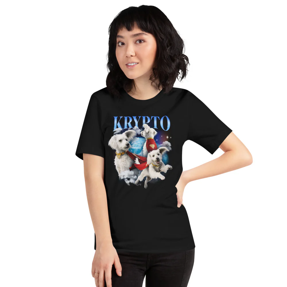 SUPERMAN (2025 Movie) Krypto Heartthrob T-Shirt - Image 3
