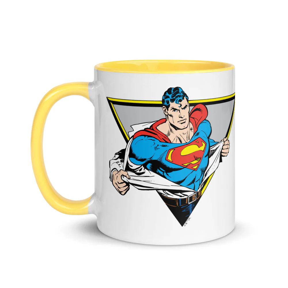 SUPERMAN This is a Job for… Two-tone Mug - Image 14