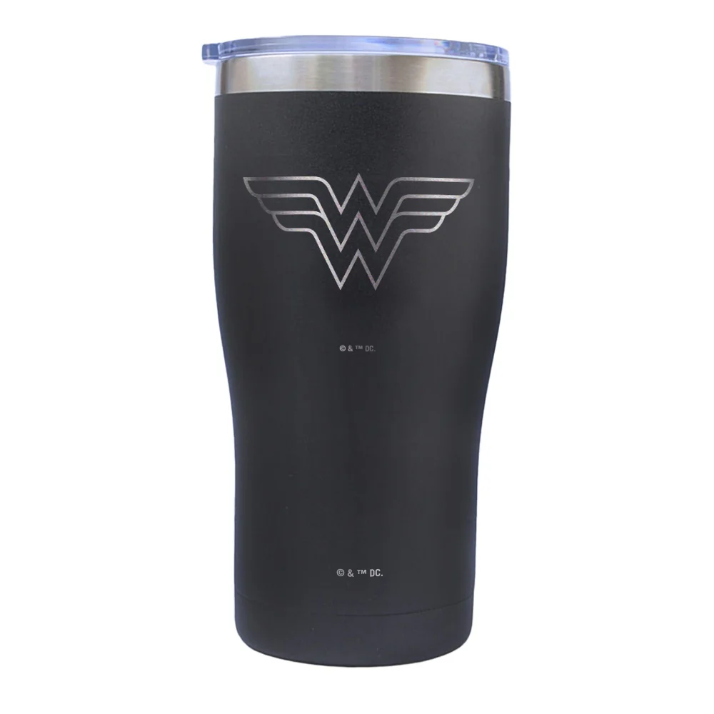 WONDER WOMAN Logo Engraved Tumbler - Image 9